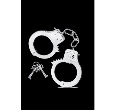 MAI No.38 METAL HANDCUFFS SILVER